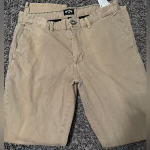 Billabong Men's Khaki Chinos